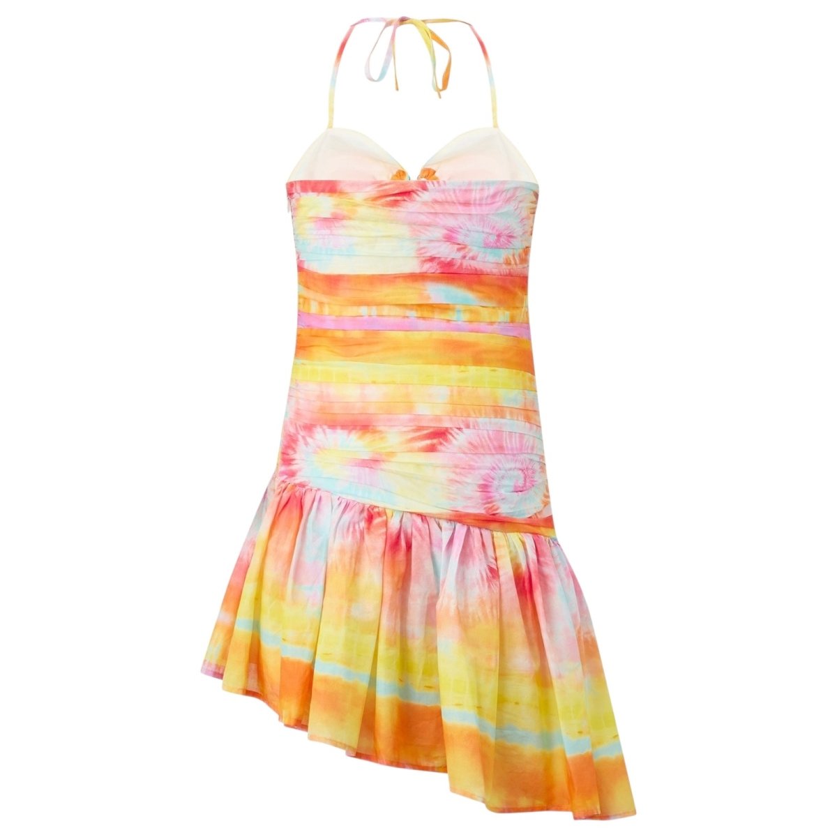 RAELYNN CUTOUT ASYMMETRICAL MINI DRESS (PREORDER) - MARLO