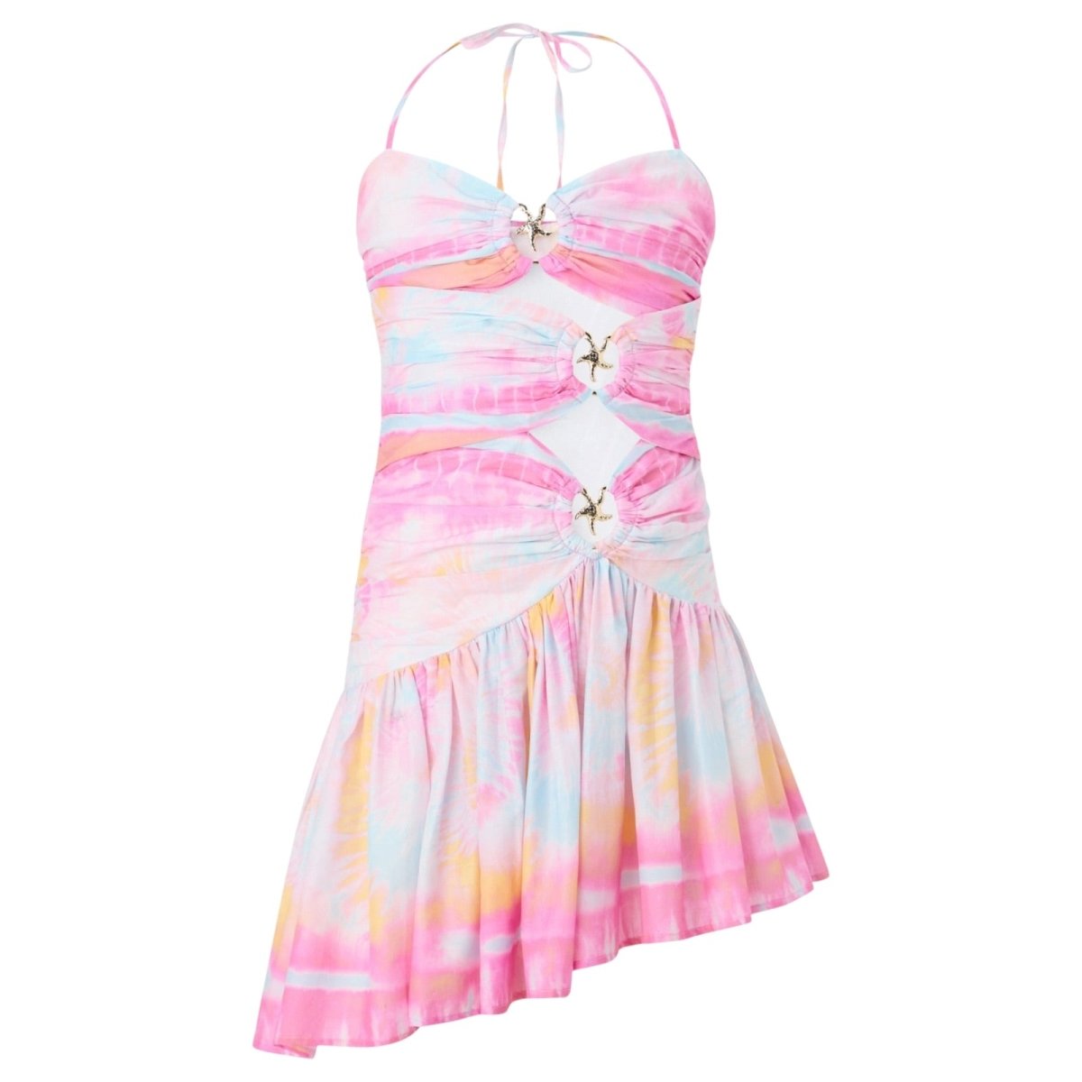 RAELYNN TIE DYE MINI DRESS (PREORDER) - MARLO