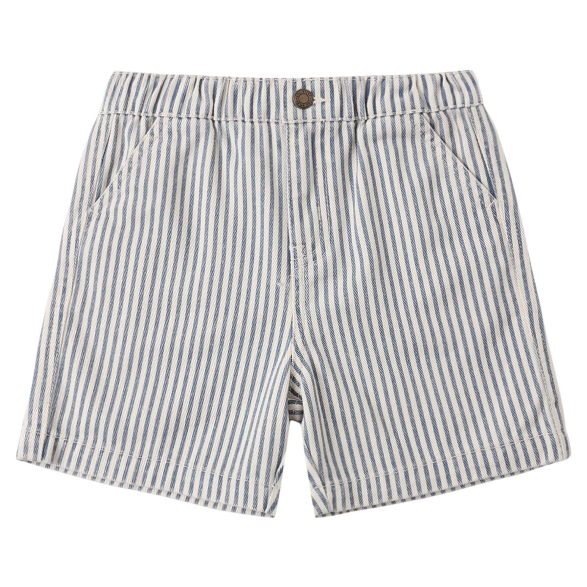 RAILROAD STRIPE DAWSON SHORTS - RYLEE + CRU