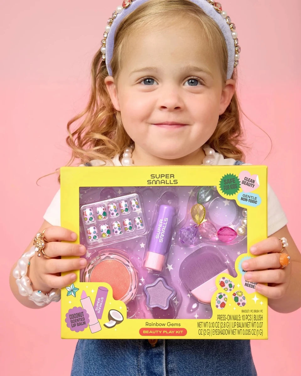 RAINBOW GEMS BEAUTY PLAY KIT - SUPER SMALLS - MAKEUP