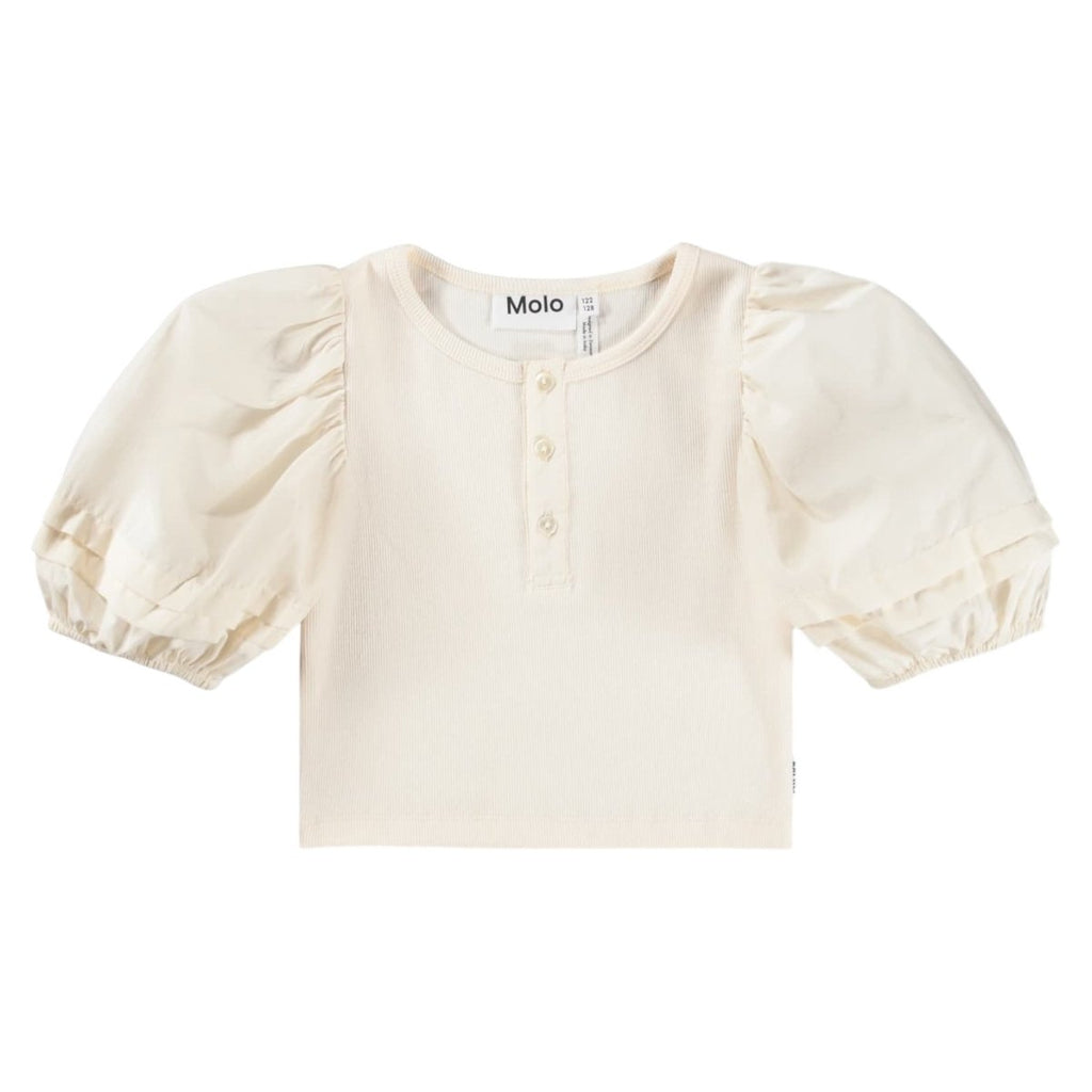 RAWNA PUFF SLEEVE TOP by MOLO | Kids Fashion | Mini Dreamers