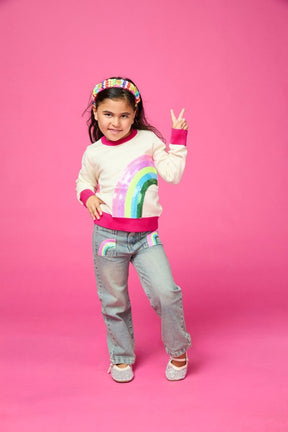 RAYA RAINBOW SWEATER - SWEATERS