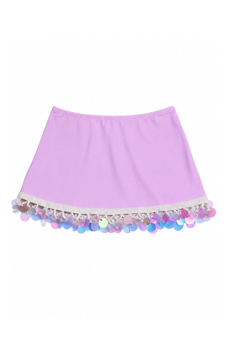 RAYNE SEQUIN TRIM COVER UP SKIRT (PREORDER) - NESSI BYRD
