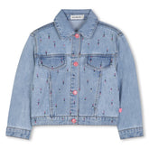 RHINESTONE DENIM JACKET (PREORDER) - JACKETS
