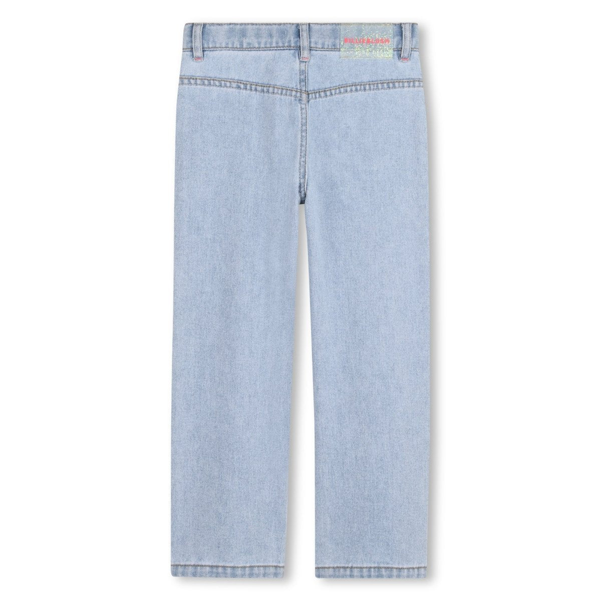 RHINESTONE POCKET DENIM PANTS (PREORDER) - BILLIEBLUSH