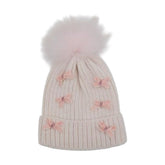 RIBBON BOWS BEANIE (PREORDER) - BEANIES