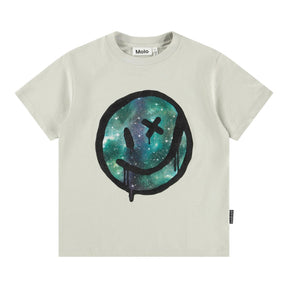 RODNEY DRIPPY MOON SMILEY FACE TSHIRT - SHORT SLEEVE TOPS