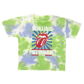 ROLLING STONES TIE DYE TSHIRT - CHASER KIDS - SHORT SLEEVE TOPS