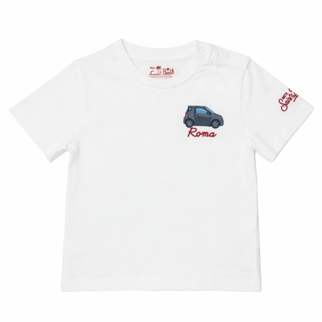 ROMA CAR TSHIRT - MC2 SAINT BARTH KIDS