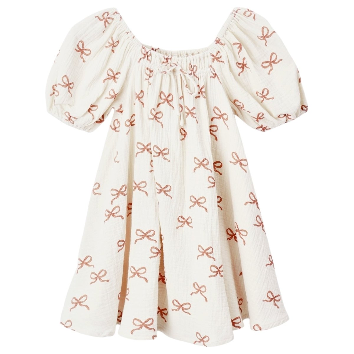 RUBY BOWS SABRINA DRESS - RYLEE + CRU