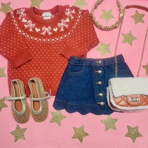 RUBY FAIRE ISLE SWEATER - RYLEE + CRU