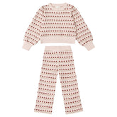 RUBY HEARTS JACQUARD KNIT SWEATER AND PANTS SET - RYLEE + CRU