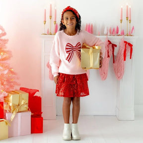 RUBY SEQUIN TUTU SKIRT (PREORDER) - SWEET WINK