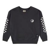 RYDER YIN YANG CHECKERED SWEATSHIRT - FEATHER 4 ARROW