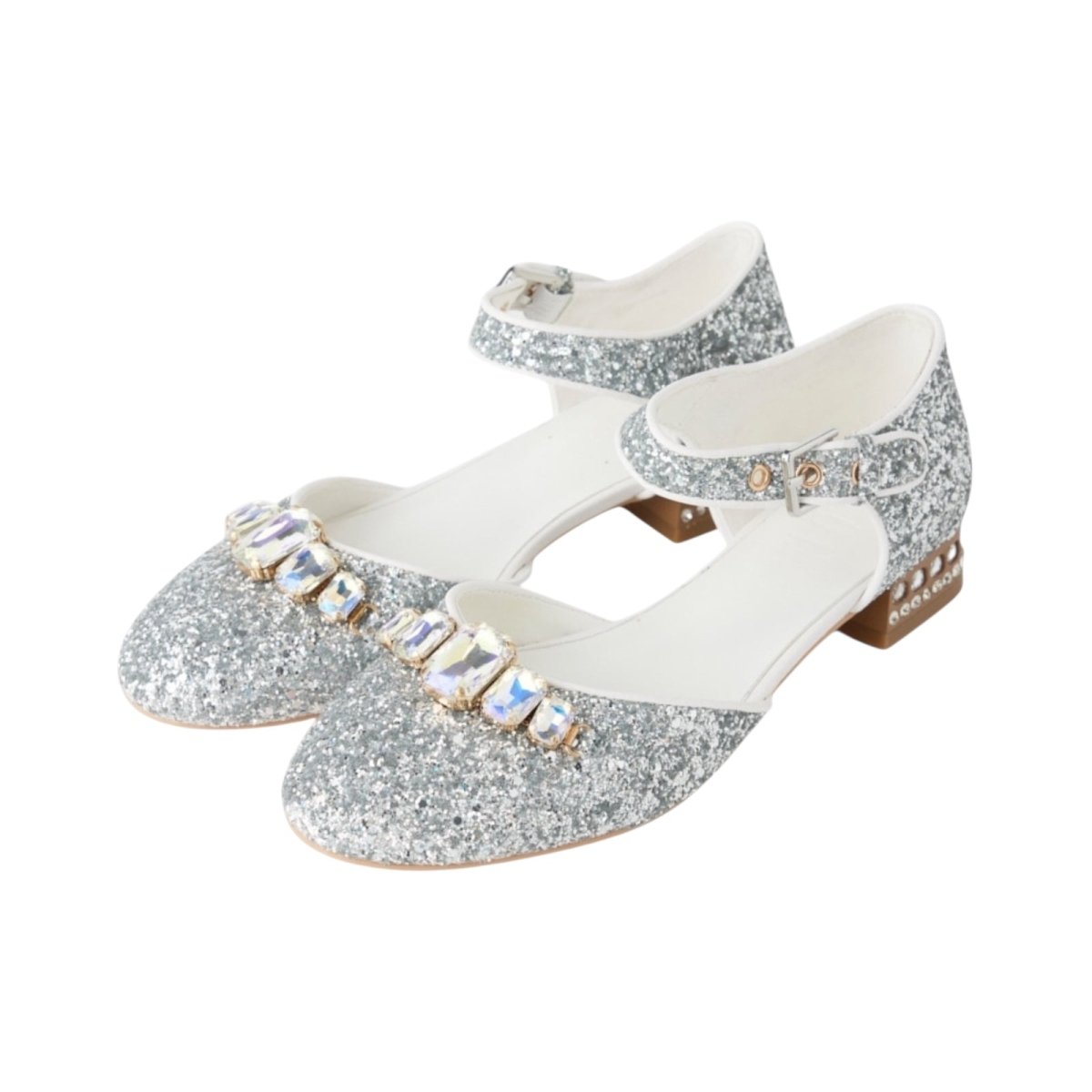 SABRINA GLITTER FLATS (PREORDER) - MARLO