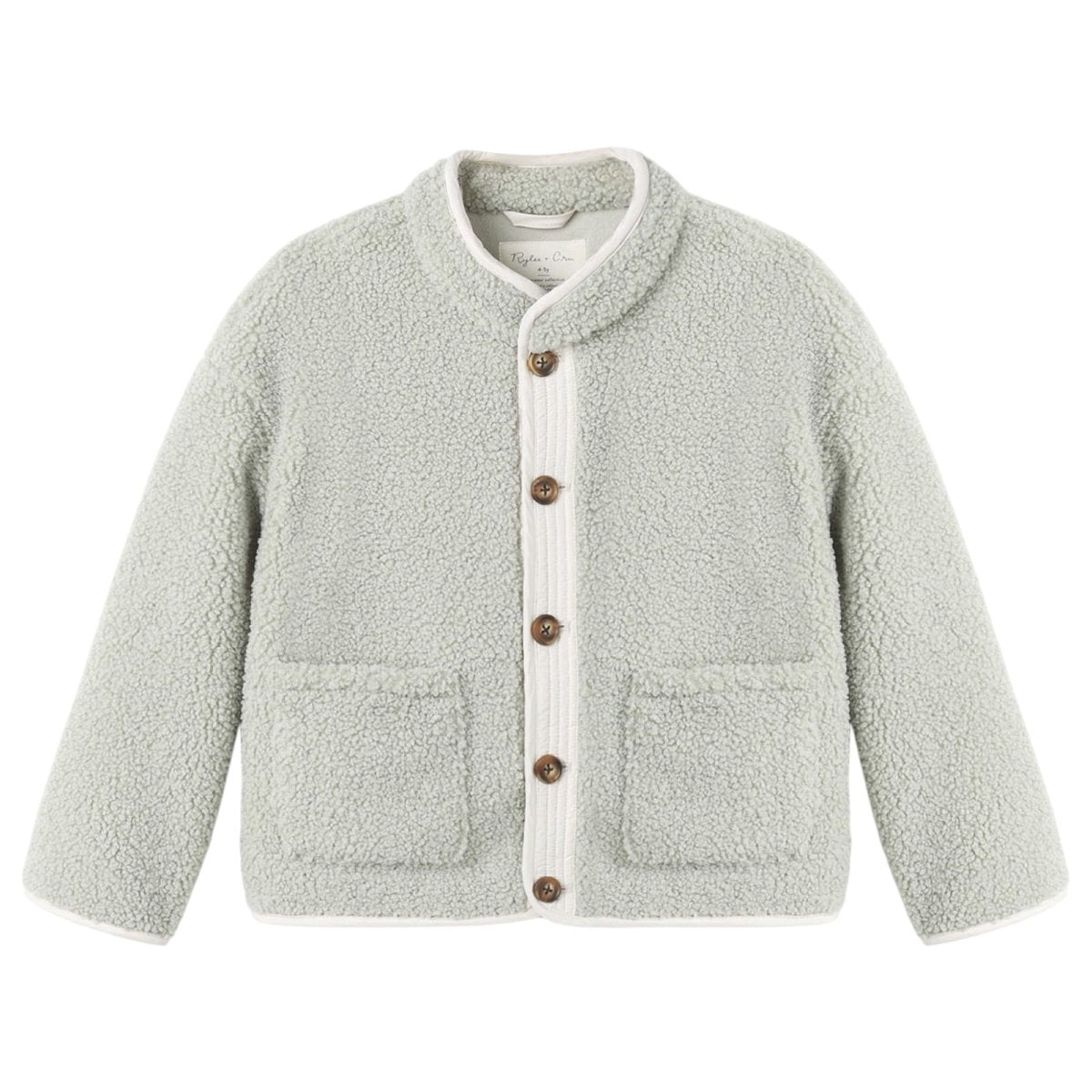 SAGE CHALET SHERPA JACKET - RYLEE + CRU
