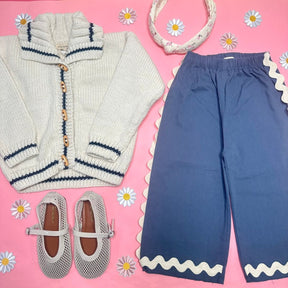 SAIL AWAY KNITTED CARDIGAN - WILD WAWA