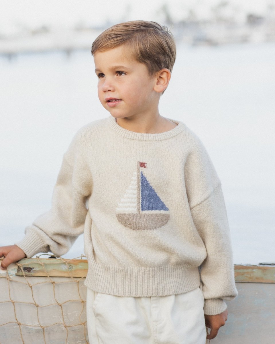 SAILBOAT ASPEN SWEATER - SWEATERS