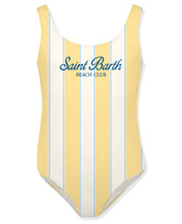 SAINT BARTH BEACH CLUB STRIPE CARA ONE PIECE SWIMSUIT (PREORDER) - MC2 SAINT BARTH KIDS