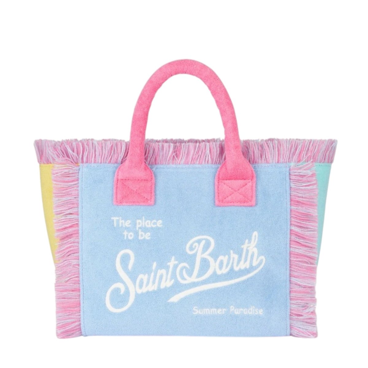 SAINT BARTH COLORBLOCK SPONGE COLETTE BAG - MC2 SAINT BARTH KIDS