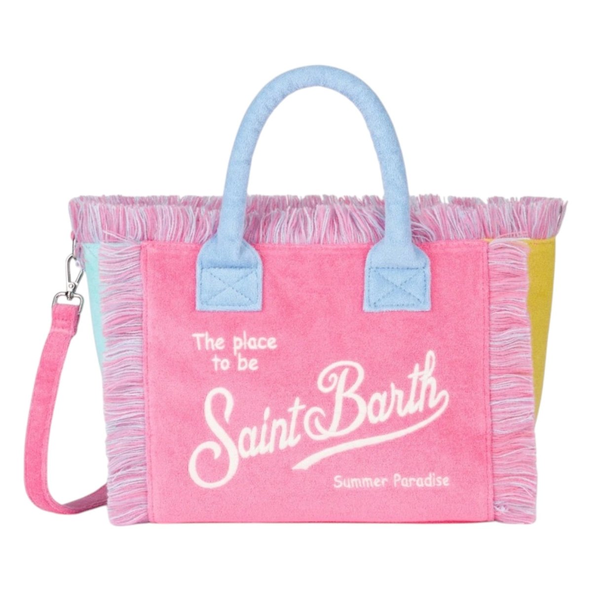 SAINT BARTH COLORBLOCK SPONGE COLETTE BAG - MC2 SAINT BARTH KIDS