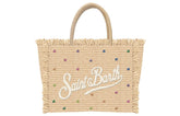 SAINT BARTH MULTI STRASS VANITY MINI STRAW BAG (PREORDER) - MC2 SAINT BARTH KIDS