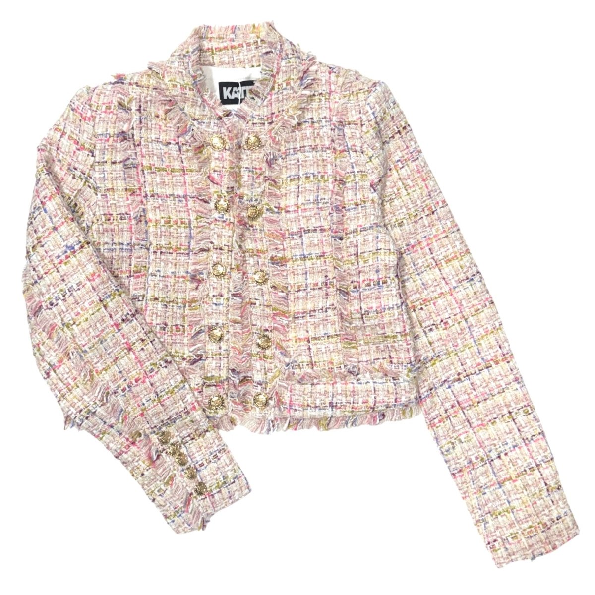 SAMANTHA BOUCLE JACKET - JACKETS