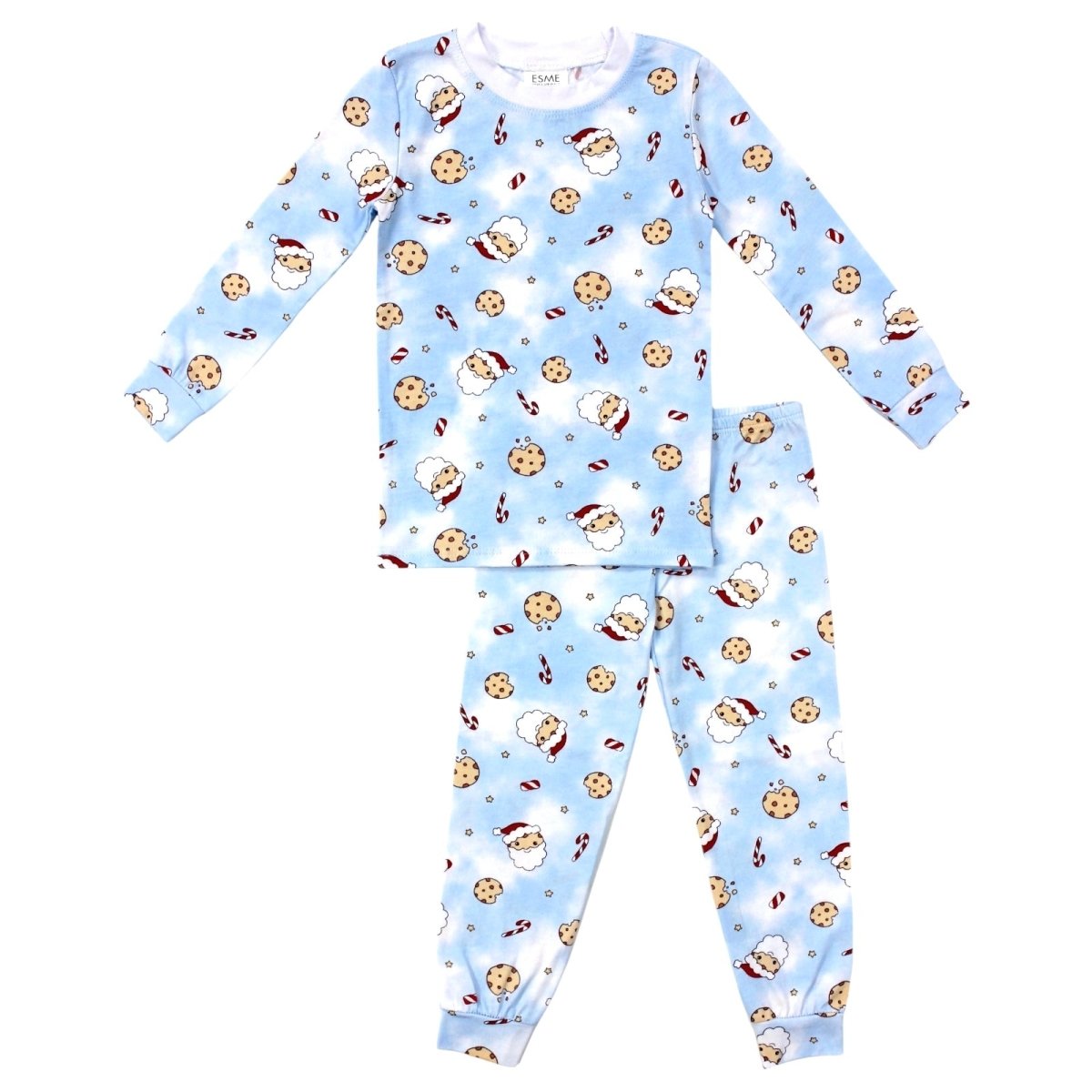 SANTA COOKIES LONG SLEEVE PJS - ESME
