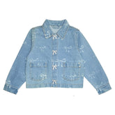 SCARLETT BOW DENIM JACKET - MINI DREAMERS