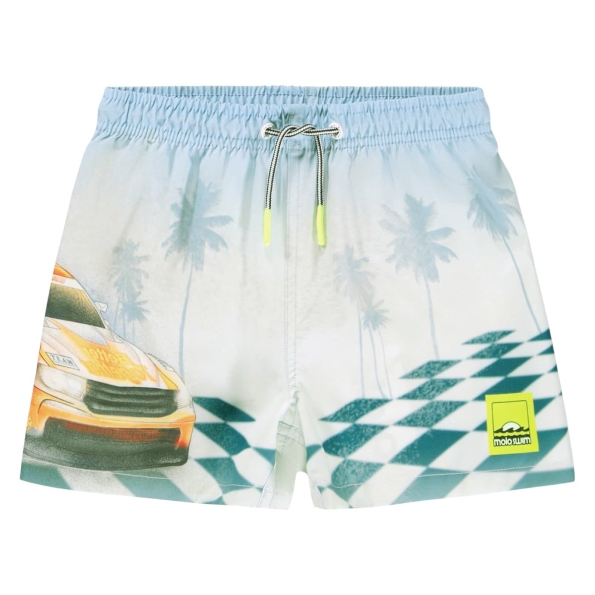 Skynpi Racing Trunks SCREEN RACE NIKO SWIM TRUNKS