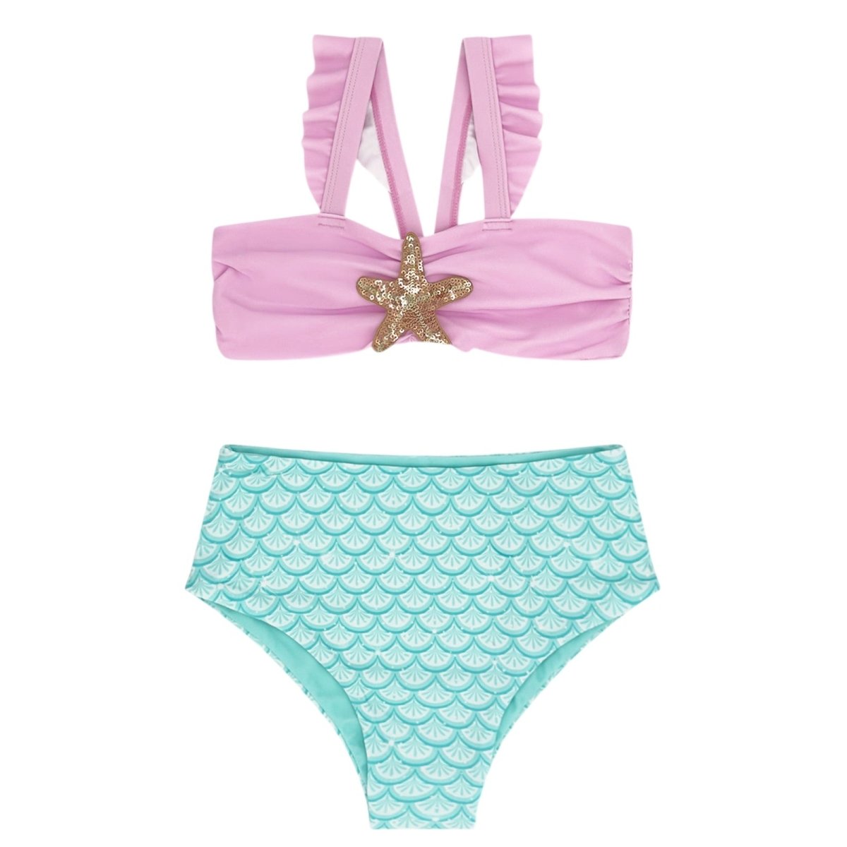 SEA STAR MERMAID TWO PIECE BIKINI (PREORDER) - FEATHER 4 ARROW