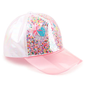 SEASHELL CONFETTI BASEBALL HAT (PREORDER) - BILLIEBLUSH