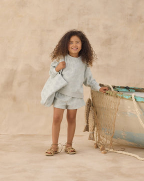 SEASHELLS KARLI SWEATSHIRT AND SHORTS SET - SET