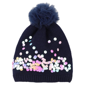 SEQUIN BEANIE (PREORDER) - BILLIEBLUSH