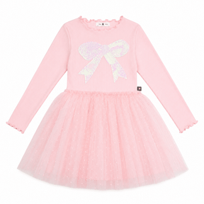 SEQUIN BOW TUTU DRESS - PETITE HAILEY