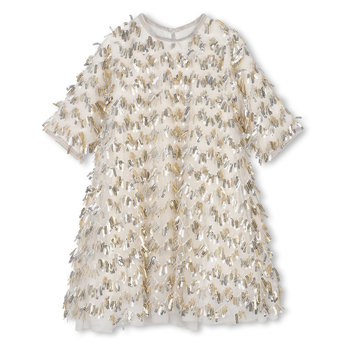 SEQUIN FRINGE DRESS (PREORDER) - BILLIEBLUSH
