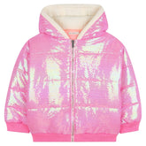 SEQUIN PUFFER JACKET (PREORDER) - JACKETS