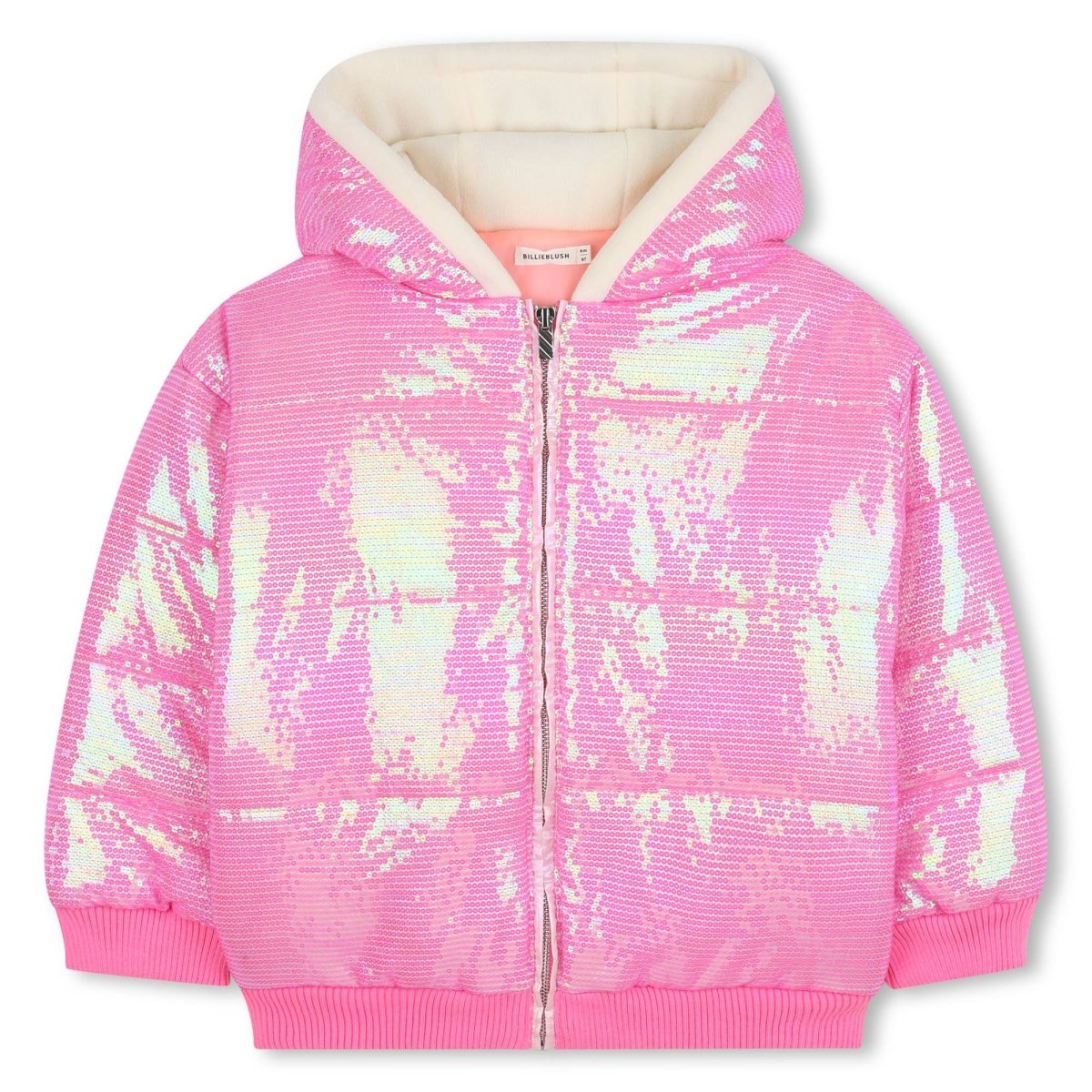 SEQUIN PUFFER JACKET (PREORDER) - BILLIEBLUSH