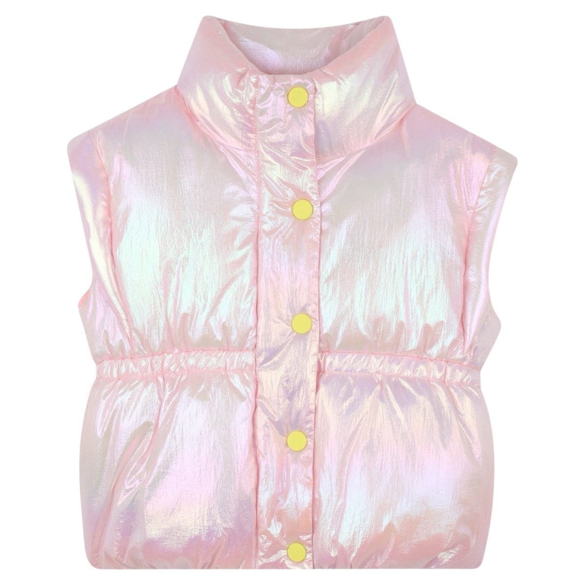 SEQUIN PUFFER VEST (PREORDER) - BILLIEBLUSH