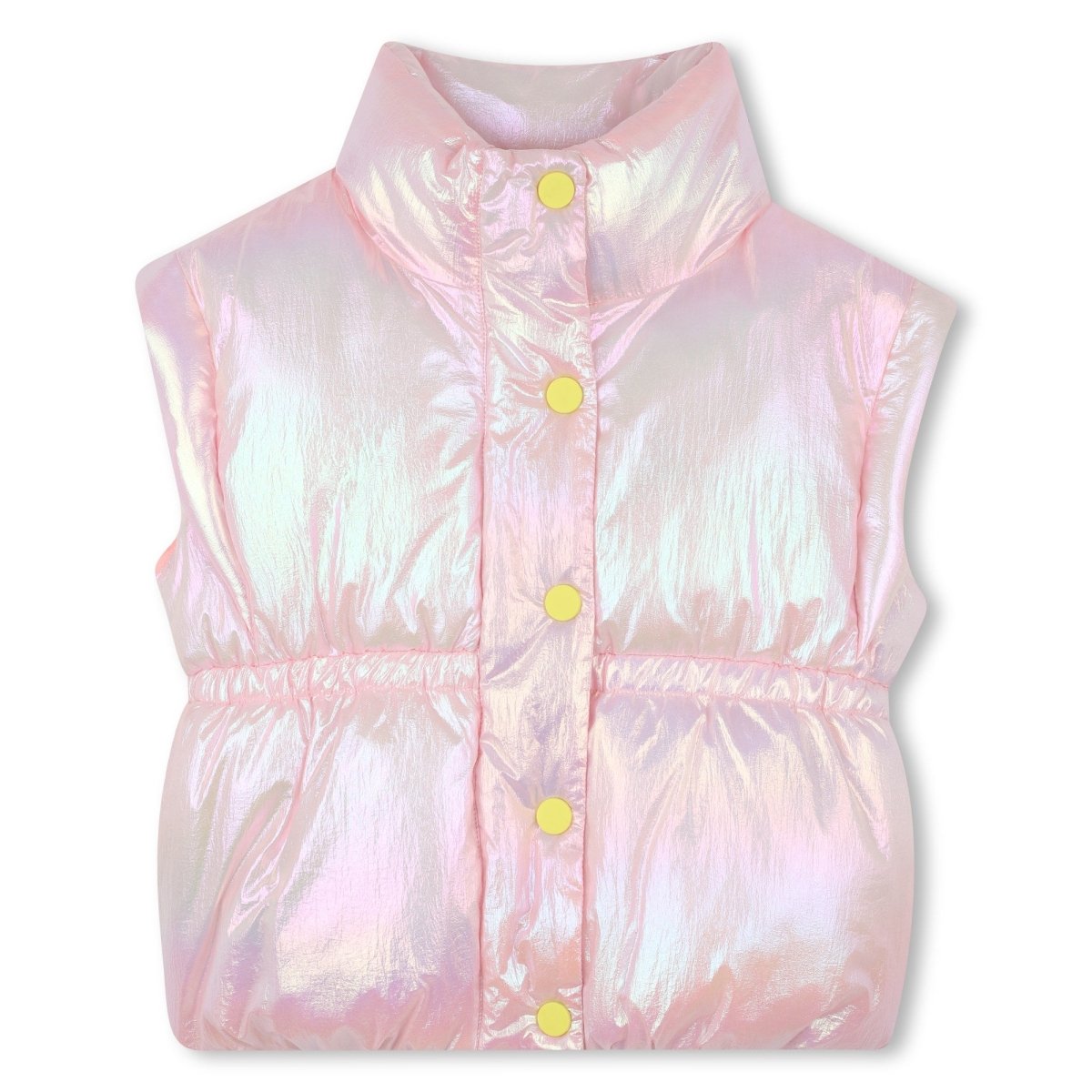 SEQUIN PUFFER VEST (PREORDER) - BILLIEBLUSH