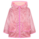 SEQUIN RAINCOAT JACKET - JACKETS