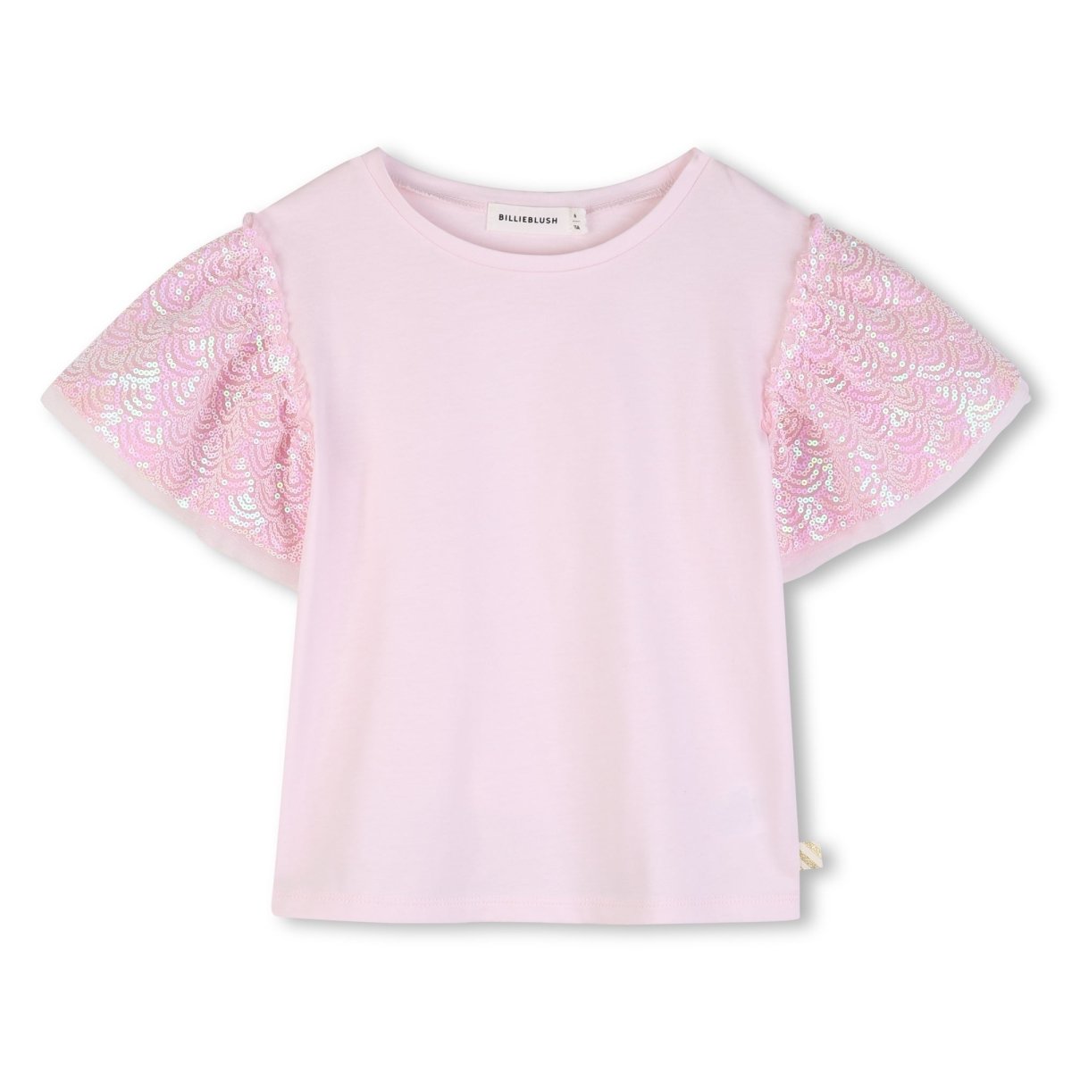 SEQUIN SLEEVE TOP (PREORDER) - BILLIEBLUSH