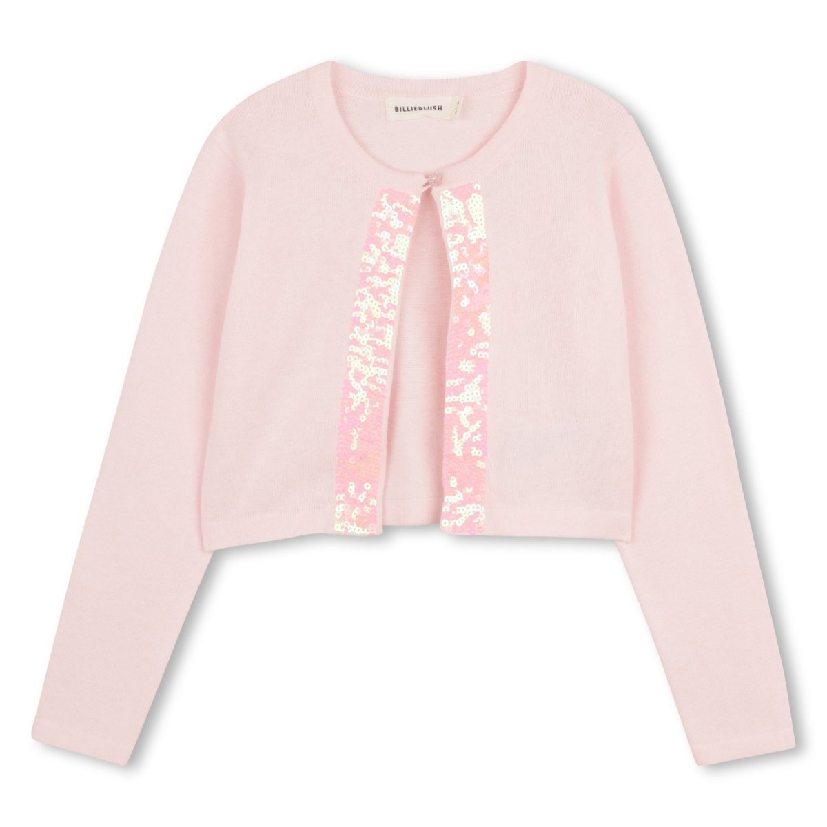 SEQUIN TRIM CARDIGAN (PREORDER) - BILLIEBLUSH
