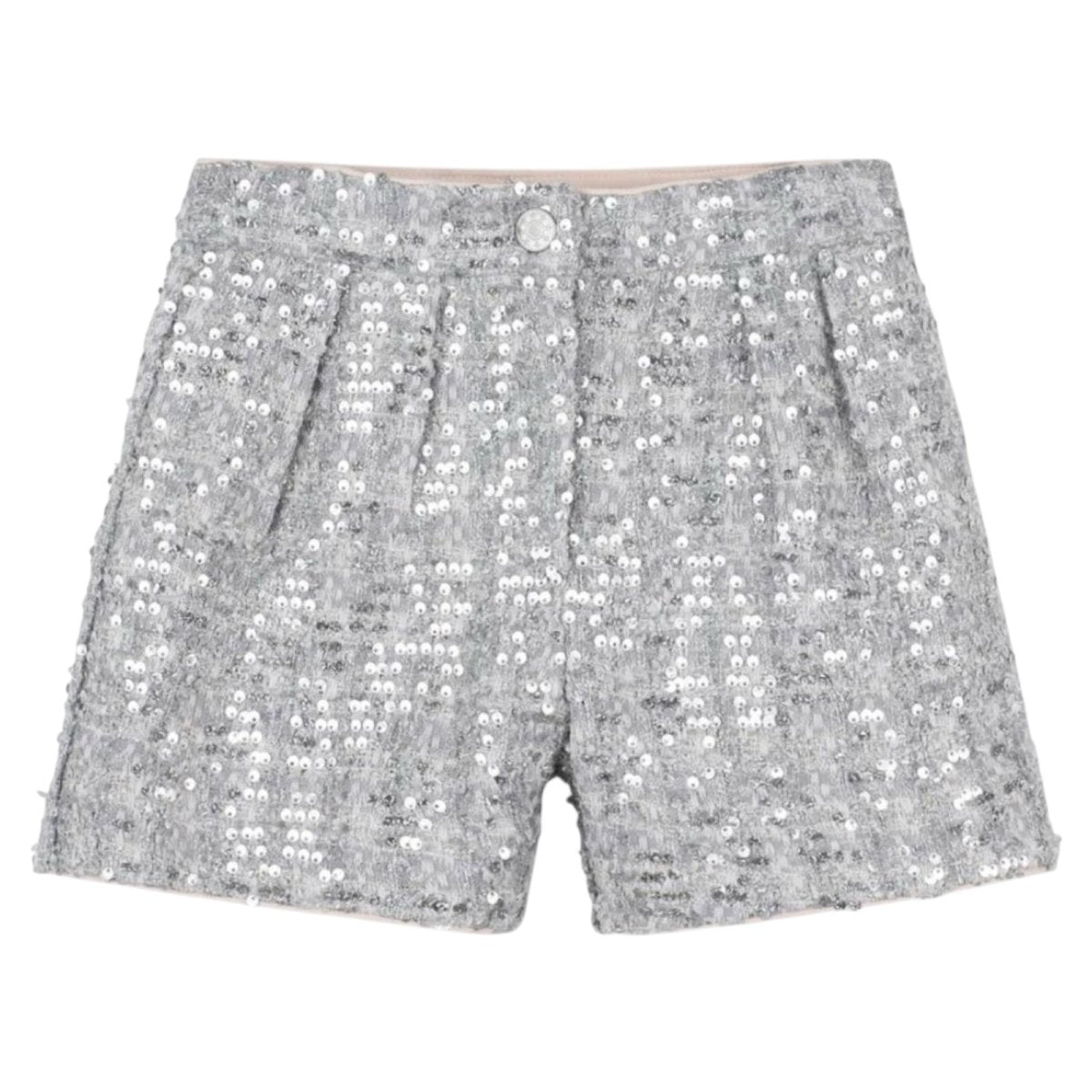 SEQUIN TWEED SHORTS (PREORDER) - BILLIEBLUSH