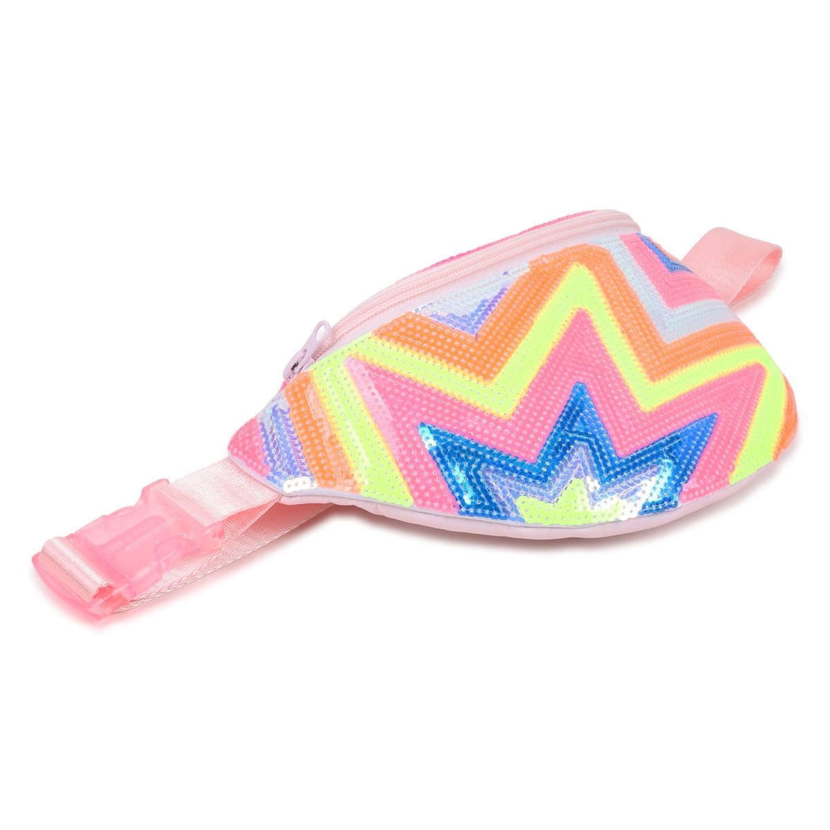 SEQUIN ZIG ZAG FANNY PACK (PREORDER) - PURSES