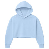 SERENE BLUE SHANE CROP HOODIE (PREORDER) - KATIE J NYC