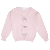 SHAYLEE CRYSTAL BOW CARDIGAN - MINI DREAMERS