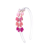 SHIMMER BOWS HEADBAND (PREORDER) - LILIES & ROSES