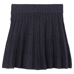 SHIMMER PLEATED SKIRT (PREORDER) - SKIRTS