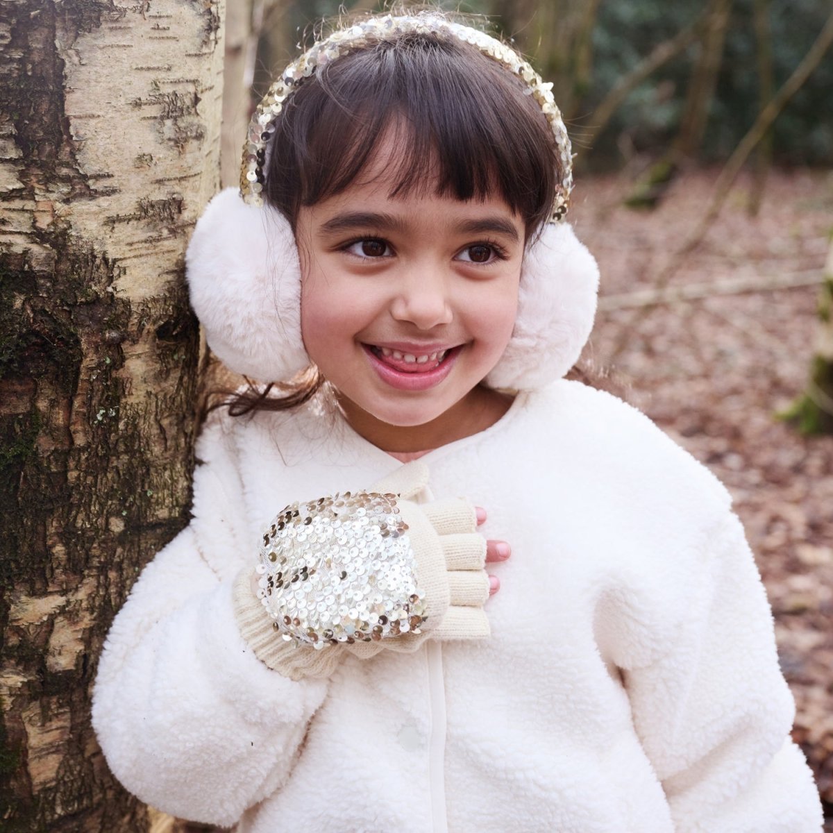 SHIMMER SEQUIN EARMUFFS (PREORDER) - ROCKAHULA